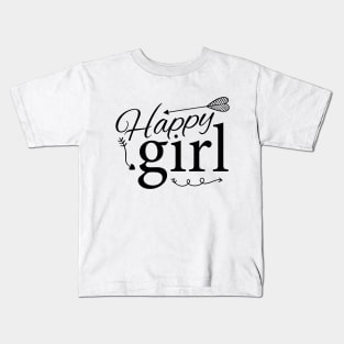 Happy Girl Kids T-Shirt